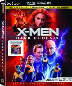 X-Men: Dark Phoenix (Wal-Mart Exclusive) [4K Ultra HD + Blu-ray + Digital] Cover