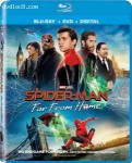 Cover Image for 'Spider-Man: Far from Home [Blu-ray + DVD + Digital]'