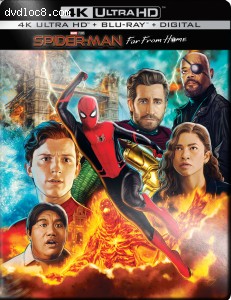 Spider-Man: Far from Home (Best Buy Exclusive SteelBook) [4K Ultra HD + Blu-ray + Digital] Cover