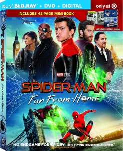 Spider-Man: Far from Home (Target Exclusive) [4K Ultra HD + Blu-ray + Digital] Cover
