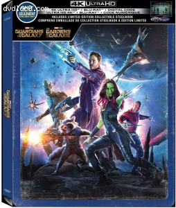 Guardians Of The Galaxy (Best Buy Exclusive SteelBook) [4K Ultra HD + Blu-ray + Digital] Cover