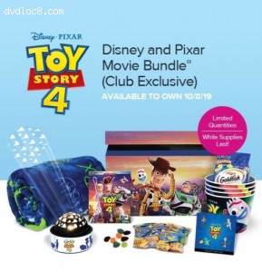 Toy Story 4 (Disney Movie Club Exclusive) [Blu-ray + DVD + Digital] Cover