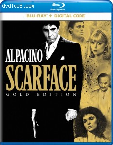 Scarface (Gold Edition) [Blu-ray + Digital] Cover