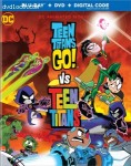 Cover Image for 'Teen Titans Go! vs. Teen Titans [Blu-ray + DVD + Digital]'