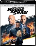 Cover Image for 'Fast &amp; Furious Presents: Hobbs &amp; Shaw [4K Ultra HD + Blu-ray + Digital]'