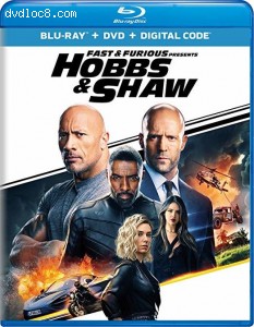 Cover Image for 'Fast &amp; Furious Presents: Hobbs &amp; Shaw [Blu-ray + DVD + Digital]'