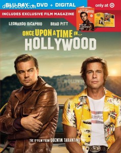 Once Upon a Time ... in Hollywood (Target Exclusive) [Blu-ray + DVD + Digital] Cover