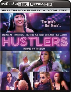 Cover Image for 'Hustlers [4K Ultra HD + Blu-ray + Digital]'
