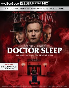 Cover Image for 'Doctor Sleep (Includes Director's Cut) [4K Ultra HD + Blu-ray + Digital]'