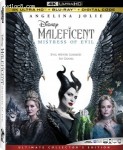 Cover Image for 'Maleficent: Mistress of Evil [4K Ultra HD + Blu-ray + Digital]'