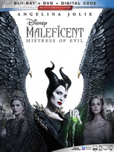 Maleficent: Mistress of Evil [Blu-ray + DVD + Digital] Cover