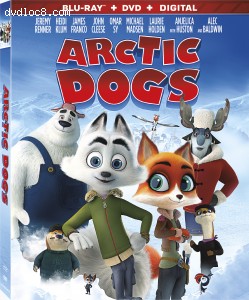 Cover Image for 'Arctic Dogs [Blu-ray + DVD + Digital]'