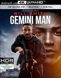Cover Image for 'Gemini Man [4K Ultra HD + Blu-ray + Digital]'