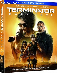 Terminator: Dark Fate [Blu-ray + DVD + Digital] Cover