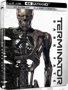 Terminator: Dark Fate (SteelBook) [4K Ultra HD + Blu-ray + Digital] Cover
