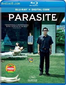 Parasite [Blu-ray + Digital] Cover