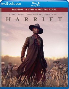 Cover Image for 'Harriet [Blu-ray + DVD + Digital]'