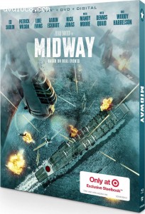 Midway (Target Exclusive SteelBook) [4K Ultra HD + Blu-ray + Digital] Cover