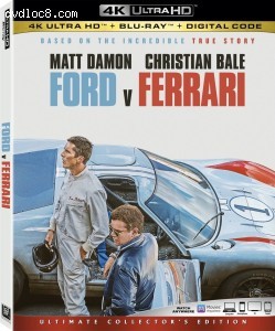 Ford v Ferrari [4K Ultra HD + Blu-ray + Digital Cover