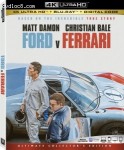 Cover Image for 'Ford v Ferrari [4K Ultra HD + Blu-ray + Digital]'