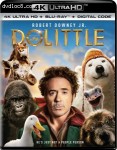 Cover Image for 'Dolittle [4K Ultra HD + Blu-ray + Digital]'