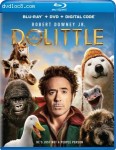 Cover Image for 'Dolittle [Blu-ray + DVD + Digital]'