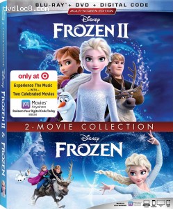 Frozen 2-Movie Collection (Target Exclusive) [Blu-ray + DVD + Digital] Cover
