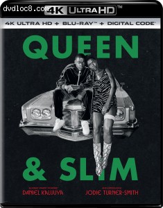Cover Image for 'Queen &amp; Slim [4K Ultra HD + Blu-ray + Digital]'