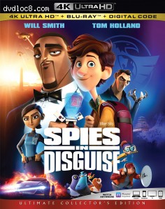 Spies in Disguise [4K Ultra HD + Blu-ray + Digital] Cover