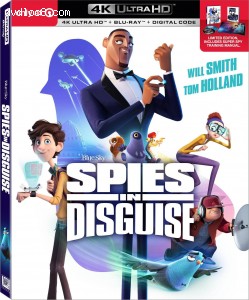 Spies in Disguise (Target Exclusive DigiPack) [4K Ultra HD + Blu-ray + Digital] Cover