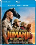 Cover Image for 'Jumanji: The Next Level [Blu-ray + DVD + Digital]'