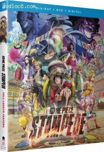 Cover Image for 'One Piece: Stampede [Blu-ray + DVD + Digital]'