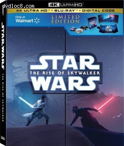 Star Wars: The Rise of Skywalker (Wal-Mart Exclusive DigiPack) [4K Ultra HD + Blu-ray + Digital] Cover