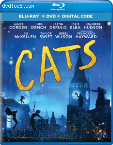 Cats [Blu-ray + DVD + Digital] Cover