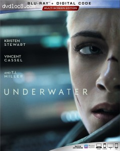 Cover Image for 'Underwater [Blu-ray + Digital]'