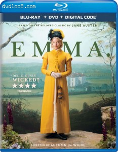 Cover Image for 'Emma. [Blu-ray + DVD + Digital]'