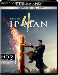 Cover Image for 'Ip Man 4: The Finale [4K Ultra HD + Blu-ray]'