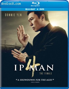 Cover Image for 'Ip Man 4: The Finale [Blu-ray + DVD]'
