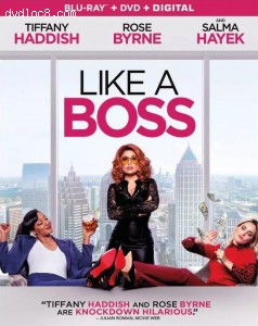 Cover Image for 'Like a Boss [Blu-ray + DVD + Digital]'