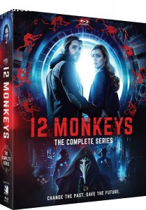 12 Monkeys - The Complete Series [Blu-ray] Cover