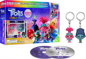 Trolls World Tour (Wal-Mart Exclusive - Dance Party Edition) [Blu-ray + DVD + Digital] Cover