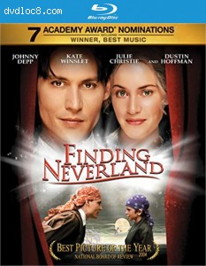 Finding Neverland (Theatrical Version) [Blu-ray + Digital] Cover