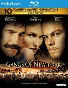 Gangs of New York (Theatrical Version) [Blu-ray + Digital] Cover