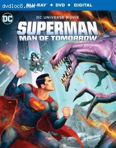 Superman: Man of Tomorrow [Blu-ray + DVD + Digital] Cover