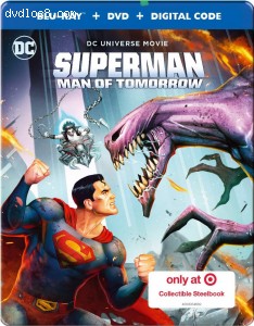 Superman: Man of Tomorrow (Target Exclusive SteelBook) [Blu-ray + DVD + Digital] Cover