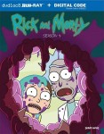 Cover Image for 'Rick and Morty: Season 4 [Blu-ray + Digital]'
