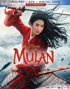 Cover Image for 'Mulan [Blu-ray + DVD + Digital]'