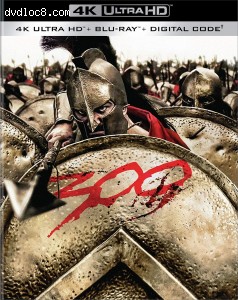 300 [4K Ultra HD + Blu-ray + Digital] Cover