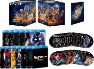 Cover Image for 'Friday the 13th Collection Deluxe Edition [Blu-ray 3D + Blu-ray]'