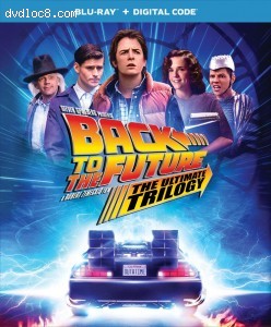 Back to the Future: The Ultimate Trilogy [Blu-ray + Digital] Cover